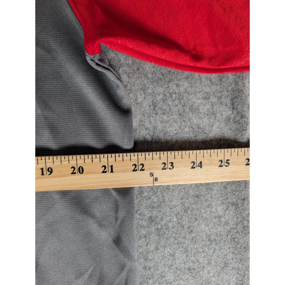MLB St Louis Cardinals True‎ Fan Jersey Grey Red Button Up Mens L 42-44